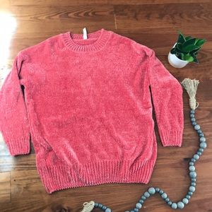 Chenille sweater